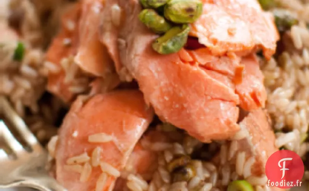 Salade De Riz Brun Au Saumon