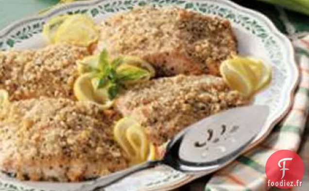 Saumon César au Basilic