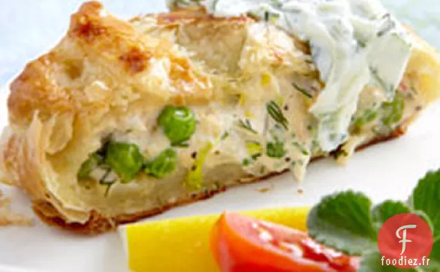 Finaliste RWOP: Saumon Enveloppé dans une Pâte à la Sauce au Concombre