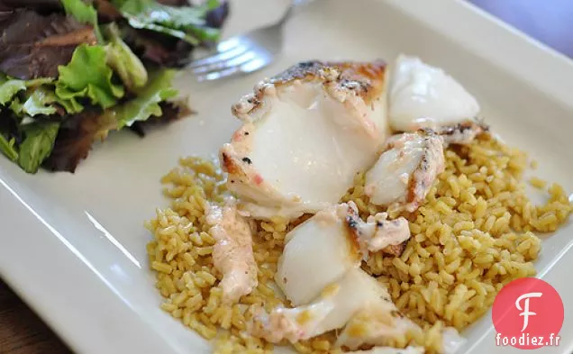 Bar Bronzé Du Pasteur Ryan Au Beurre D'Échalote Au Citron