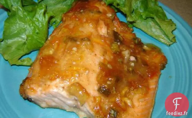 Saumon Glacé aux Agrumes