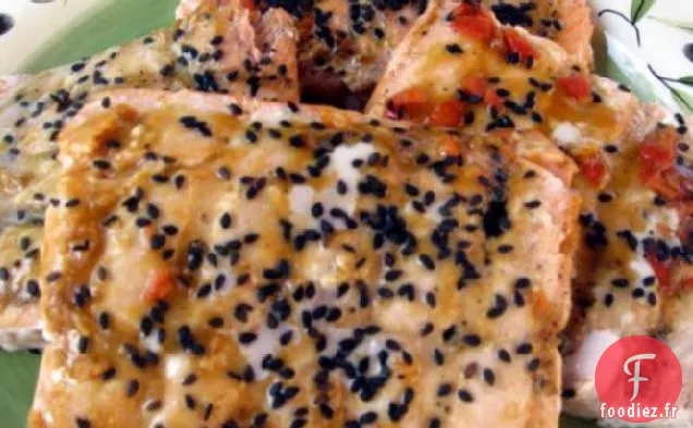 Saumon Glacé à la Cassonade et au Gingembre