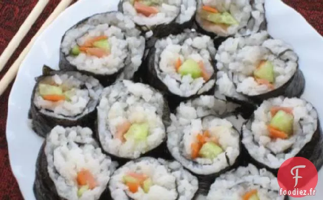 Sushi au Saumon