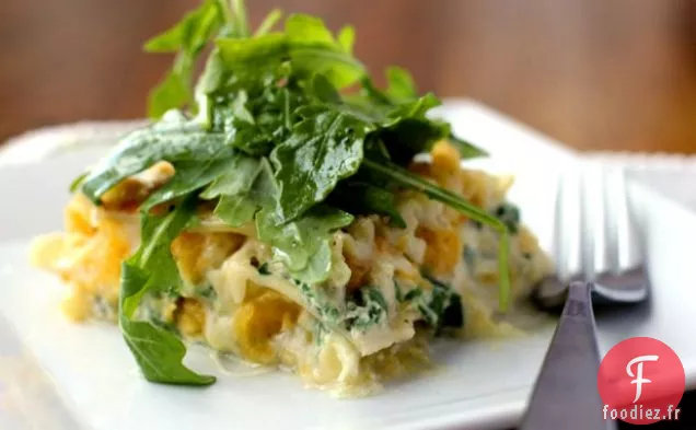 Lasagne au Butternut et aux Épinards