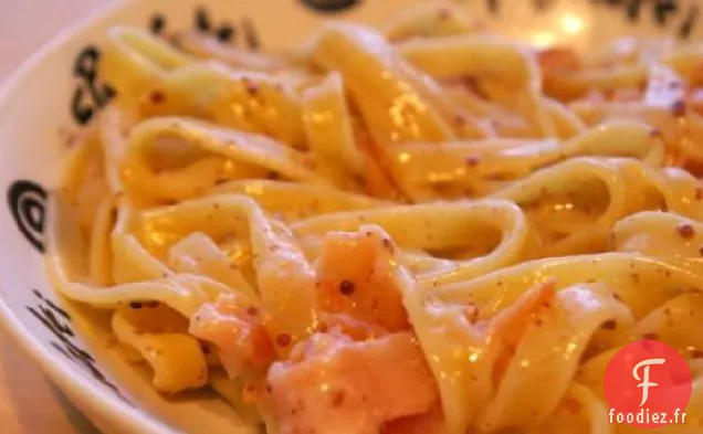 Fettuccine de Saumon Fumé Citronné