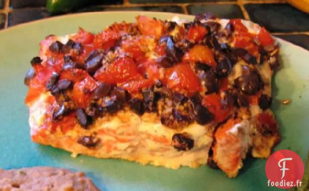 Saumon Avec Sauce Au Yogourt Et À L'Aneth