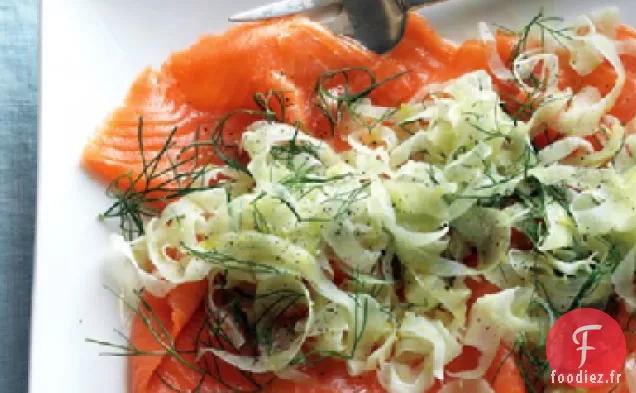 Salade de Fenouil et Saumon Fumé