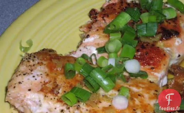 Saumon Glacé Au Miel Ww Au Wasabi - 4 Points