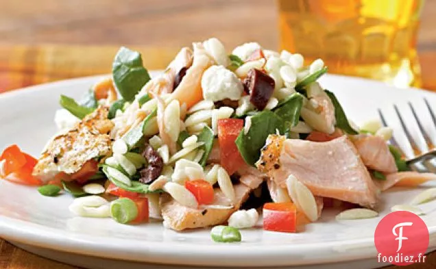 Salade de Saumon Méditerranéen