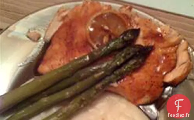 Planche de Cèdre au Poivre et au Miel Saumon