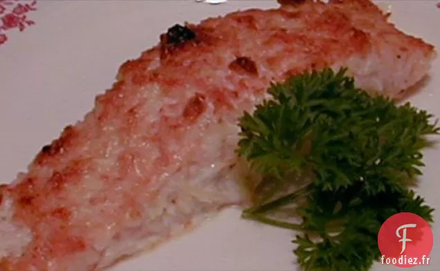 Saumon Grillé À l'Ail, à la Moutarde et aux Herbes