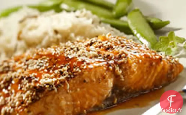 Saumon Incrusté de Sésame