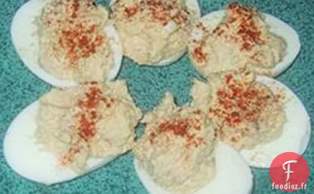 Œufs au Saumon avec Mayonnaise Maison