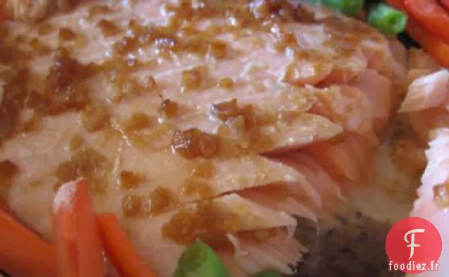 Saumon au Gingembre et à l'Ail