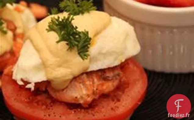 Oeufs Bénédictine au Saumon Fumé