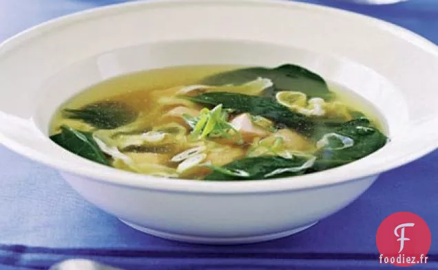 Soupe aux Œufs de Saumon