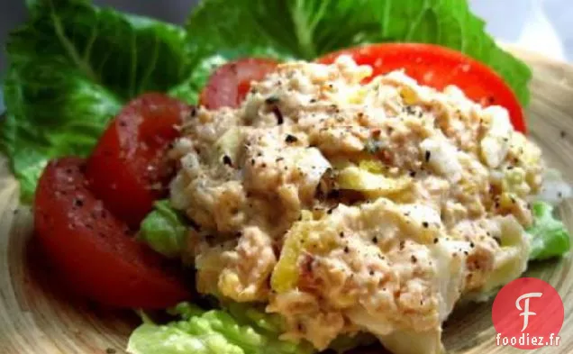 Salade d'Oeufs au Saumon