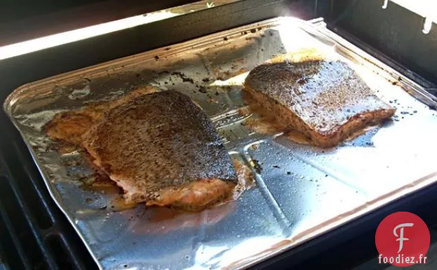 Saumon Grillé au Four