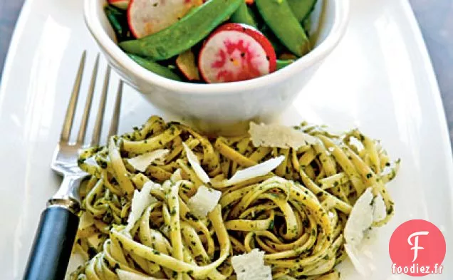 Linguine au Pesto de Roquette