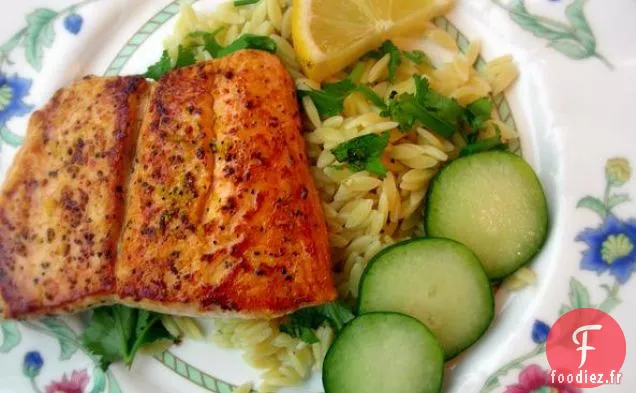 Teriyaki de Saumon à l'Orange et à l'Érable