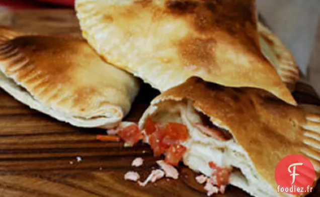 Calzone de Saumon Fumé et Mozzarella