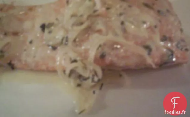 Saumon Grillé à la Sauce Champagne
