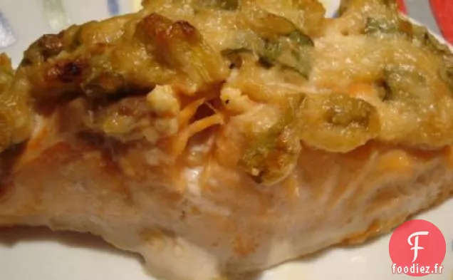 Saumon Cuit au Parmesan