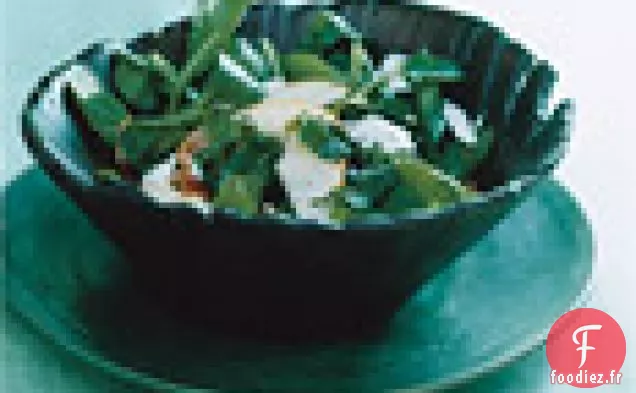 Salade de Poires, Roquette et Pancetta
