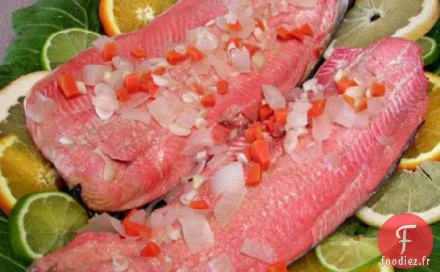 Saumon Poché aux Agrumes