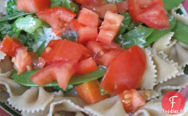 Fettuccine de Légumes au Saumon Sans Lait