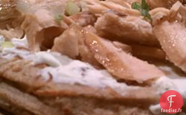 Pizette de Saumon Fumé