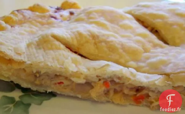 Turnovers à la Crème Sure au Saumon (Pâtés)