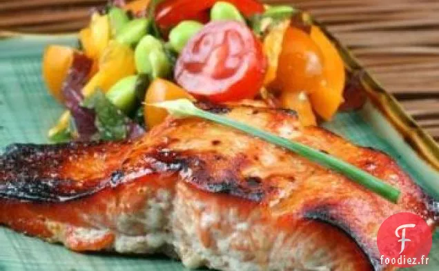 Miso Yaki au Saumon (Weight Watcher Friendly - 7 Points)