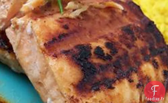 Saumon Grillé Mariné au Citron Vert