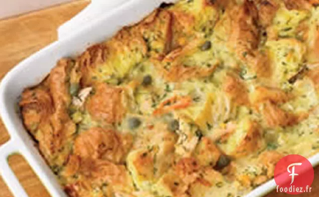 Strates à deux Saumons avec L'Evanjules