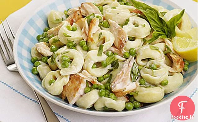 Salade de Tortellinis au Saumon et aux Petits Pois