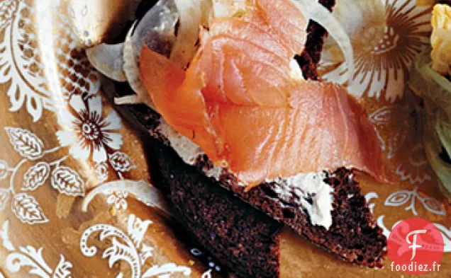 Plateau de Saumon Fumé avec Salade de Fenouil