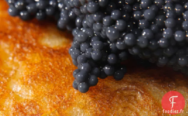 Crêpes De Pommes De Terre Au Caviar