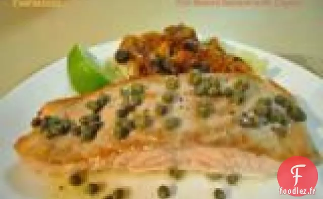 Saumon Poêlé Aux Câpres