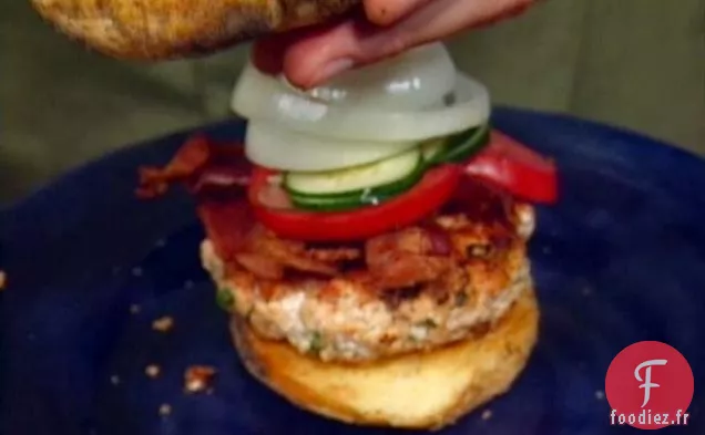 Hamburgers au Saumon poêlé