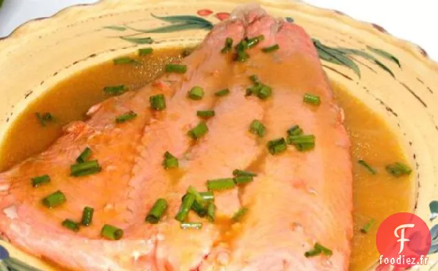 Saumon À La Sauce Mangue