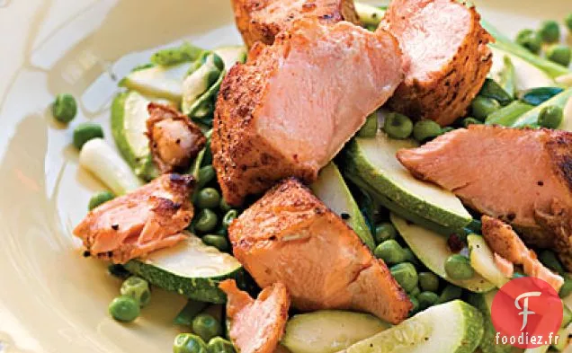 Pépites de Saumon Poêlées