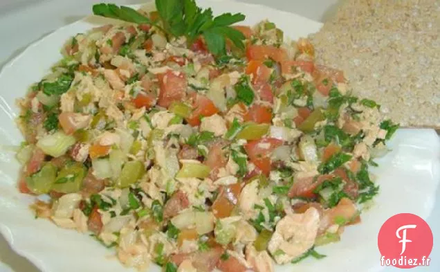 Salade de Saumon Faible en Gras (Casher-Pareve)