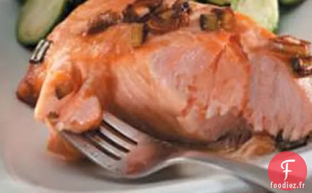 Saumon Mariné Au Miel Et à l'Orange