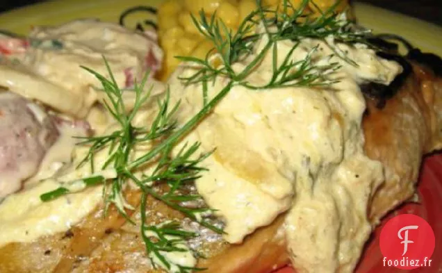 Saumon Rôti Façon Gravlax