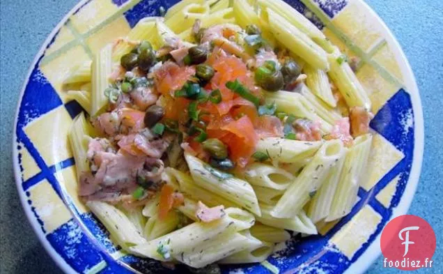 Saumon Noirci Au Brocoli