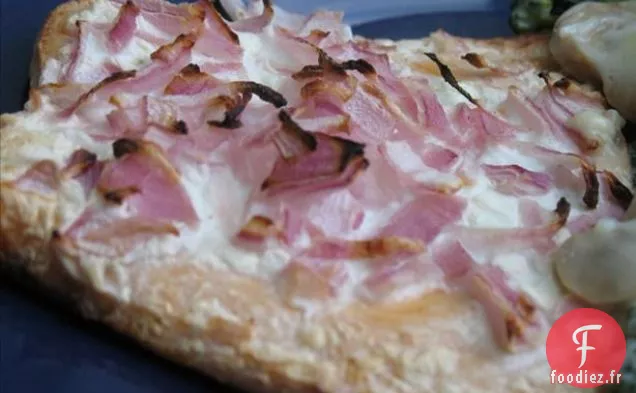 Rouleau de Saumon Cuit Au Four Avec une Sauce Ponzu Sucrée