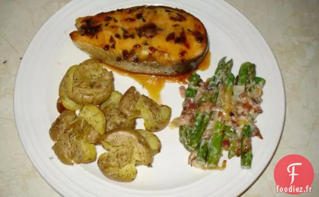 Saumon Au Curry Vert Thaï