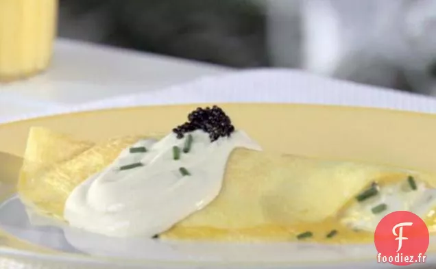 Omelette au Saumon Fumé