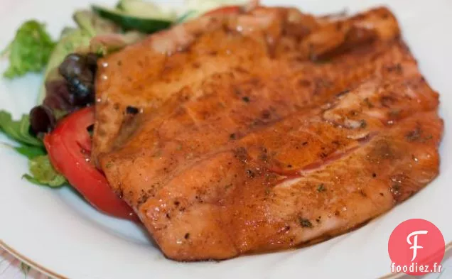 Saumon Teriyaki Grillé